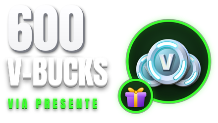 Imagem da oferta 600 V-Bucks via Presente 🎁 | Fortnite