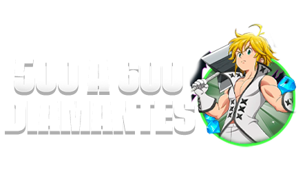 Imagem da oferta 💎500–600 Diamantes + 7-10 UR aleatórios nível máximo 