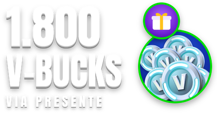 Imagem da oferta 1.800 V-Bucks via Presente 🎁 | Fortnite