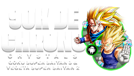 Imagem da oferta [ANDROID] 90.000 Chrono Crystals 💎 | Super Saiyan 3 Goku & Super Saiyan 2 Vegeta
