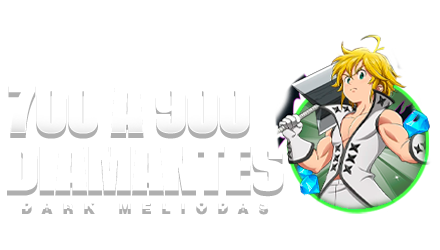 Imagem da oferta 💎 700-900 Diamantes + 5–15 UR aleatórios nível máximo + 15–20 Cupons SSR + ✨ UR Dark Meliodas |
