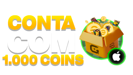 Imagem da oferta [CONTA IOS] 1000 Coins + 800.000 GP