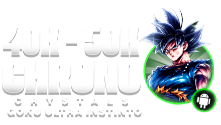 Imagem da oferta [ANDROID] 40.000 Chrono Crystals 💎 | Goku Ultra Instinct -Sign- 