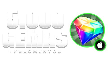 Imagem da oferta 💎5000 Diamantes | 1700 Fragmentos Dourados | CONTA IOS