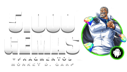 Imagem da oferta 💎5000 Diamantes | 1600 Frags | Garp EX Garantido 🔥 | CONTA ANDROID
