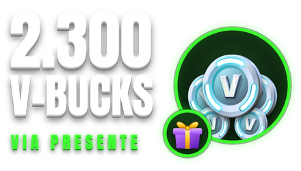 Imagem da oferta 2.300 V-Bucks via Presente 🎁 | Fortnite