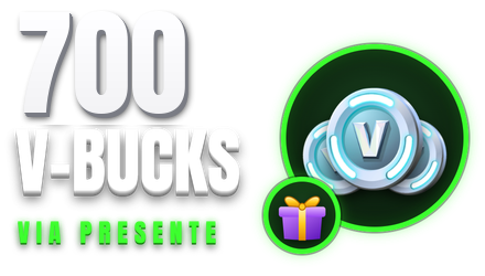Imagem da oferta 700 V-Bucks via Presente 🎁 Rodas ou outro item da sua loja | Fortnite