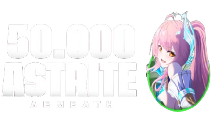 Imagem da oferta Aemeath + 50.000 Astrite ✨ + 90 Lustrous Tide 🔵 + 1–20 Radiant Tide 🟡 • Wuthering Waves