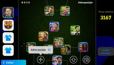 Imagem da oferta [CONTA] [FORÇA: 3167] RODRI 107 + DE BRUYNE 105 + AGUERO 104 + PUYOL 102