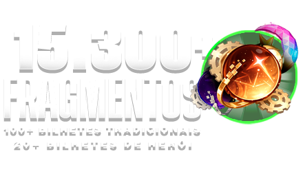 Imagem da oferta 15.300+ Fragmentos de Estrela + 100 Bilhetes Tradicionais + 20 Bilhetes de Herói | Conta The Seven Deadly Sins: Origin