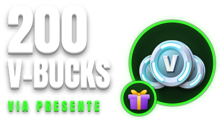Imagem da oferta 200 V-Bucks via Presente 🎁 | Fortnite
