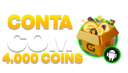Imagem da oferta [CONTA ANDROID] 4000 Coins + [30 ~ 40 Jogadores Aleatórios]