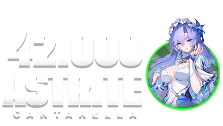 Imagem da oferta Conta com Cantarella + 42.000 Astrite ✨ + 70 Lustrous Tide 🔵 + 1–20 Radiant Tide 🟡 Wuthering Waves