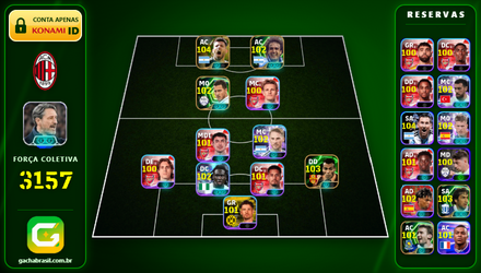 Imagem da oferta [FORÇA: 3157] PACK ARSENAL + BORUSSIA DORTMUND + MANCHESTER UNITED - CONTA EFOOTBALL MOBILE