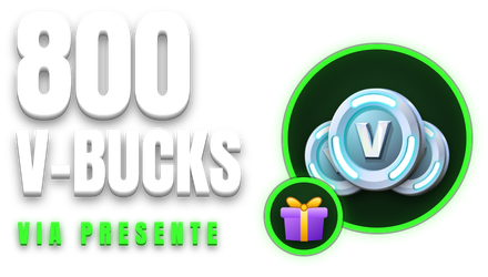 Imagem da oferta 800 V-Bucks via Presente 🎁 | Fortnite