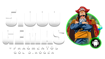 Imagem da oferta (Conta ANDROID) 5.000 Diamantes + 800 Fragmentos + Gol D. Roger