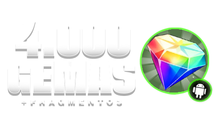 Imagem da oferta 💎4000 Diamantes | 400 Fragmentos Dourados | CONTA ANDROID