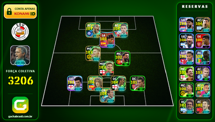 Imagem da oferta [FORÇA: 3206] ADRIANO 107 + PUYOL 106 + CASILLAS 105 - CONTA EFOOTBALL MOBILE