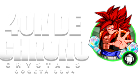 Imagem da oferta [ANDROID] 40.000 Chrono Crystals 💎 | Super Saiyajin 4 Gogeta Garantido 