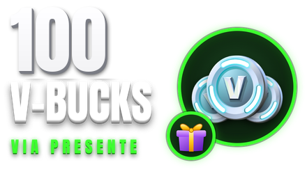 Imagem da oferta 100 V-Bucks via Presente 🎁 Gesto ou outro item da sua loja | Fortnite