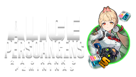 Imagem da oferta Alice + 2 a 5 Personagens S Femininas (LV8) | Zenless Zone Zero